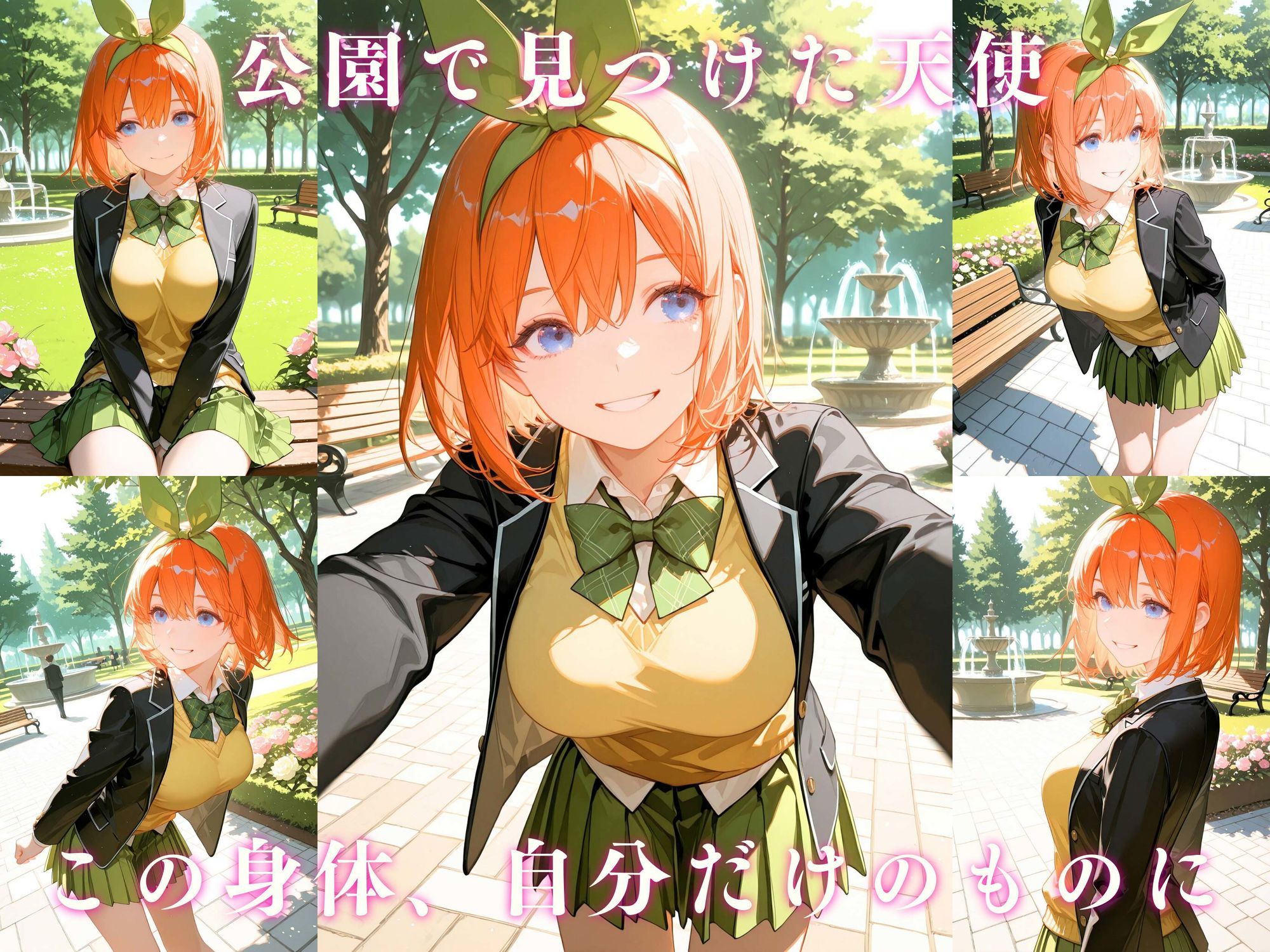 【4K動画付き】中〇四葉 催●支配:公園で見かけたカワイイあの子を犯したいー 4K高画質 五等分の〇嫁 - サンプル画像 1