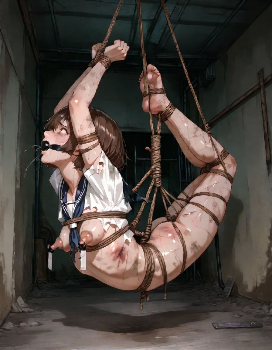 拷問動画3  -女子校生緊縛乳首嬲り（動画）- - サンプル画像 4