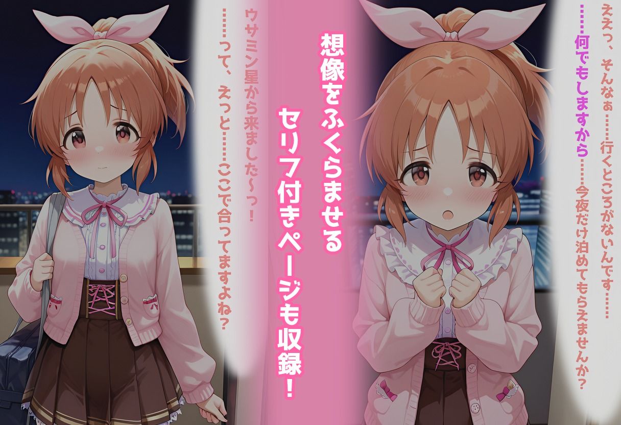 民泊トラブル！？…美少女と突然の強●ルームシェア性活 〜安●菜々編〜 - サンプル画像 9