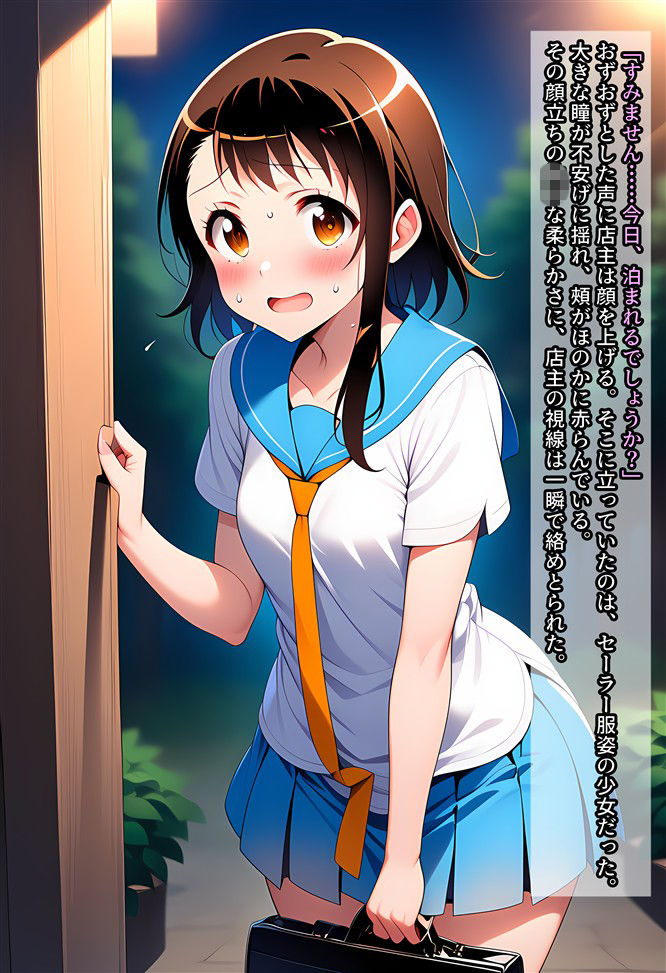 宿屋で覗かれたり襲われたりする話〜小咲ちゃん編〜 - サンプル画像 1