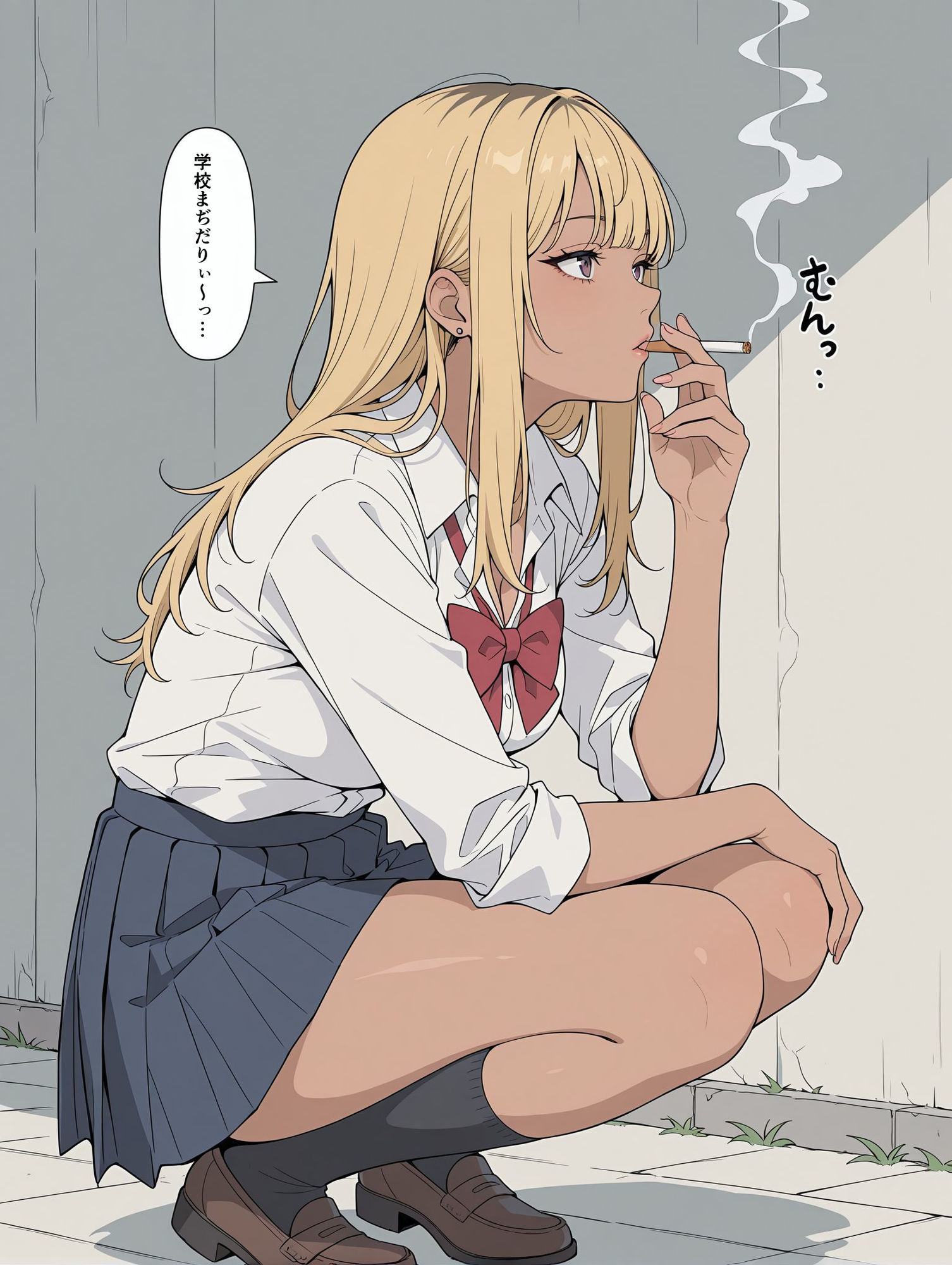 黒ギャルの弱みを握ってわからせた - サンプル画像 1