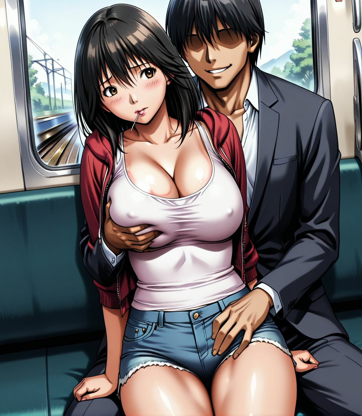 山〇岬【痴●】 - サンプル画像 5