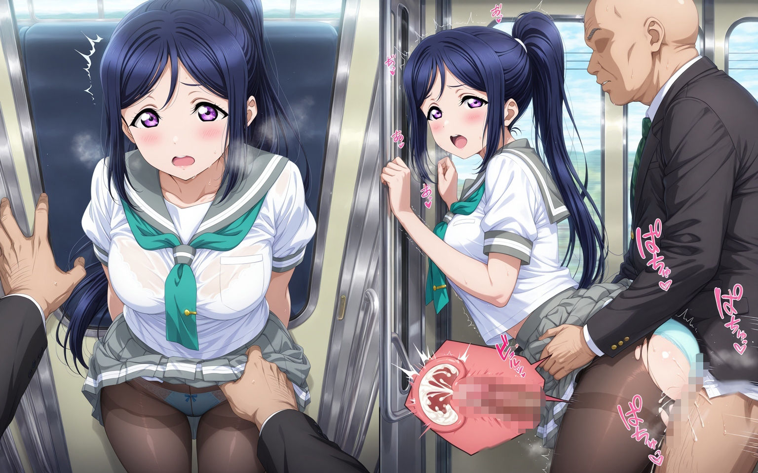 痴●おじさんに狙われたスクールアイドル2 - サンプル画像 7