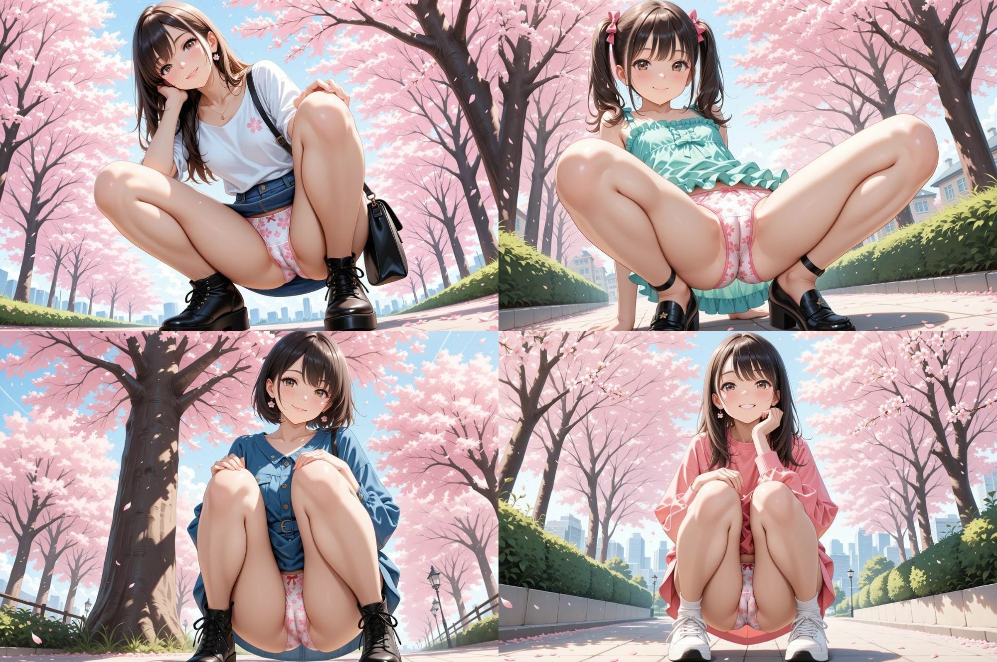 PANTY FETISH  桜パンティ - サンプル画像 2