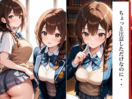 快楽落ち〜図書室で注意された腹いせに逆恨み種付けプレス - サンプル画像 3
