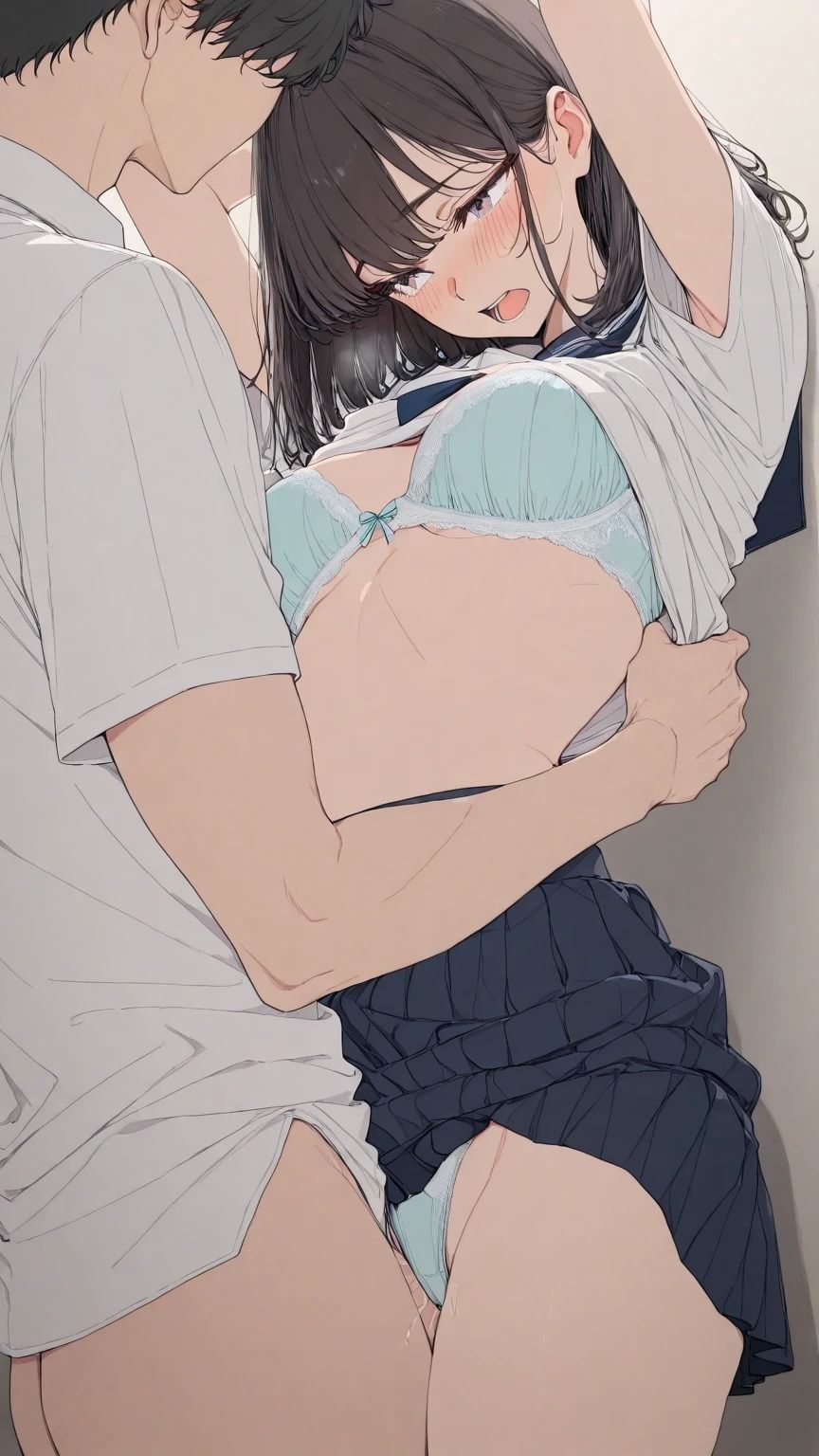 女子校生の彼女たちを見るだけでは物足りなくなった僕らは■妄想彼女 - サンプル画像 8