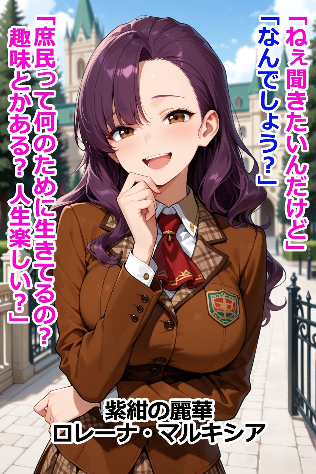 巨乳お嬢様はその男と会話してはいけない2 即堕ち2コマ - サンプル画像 7