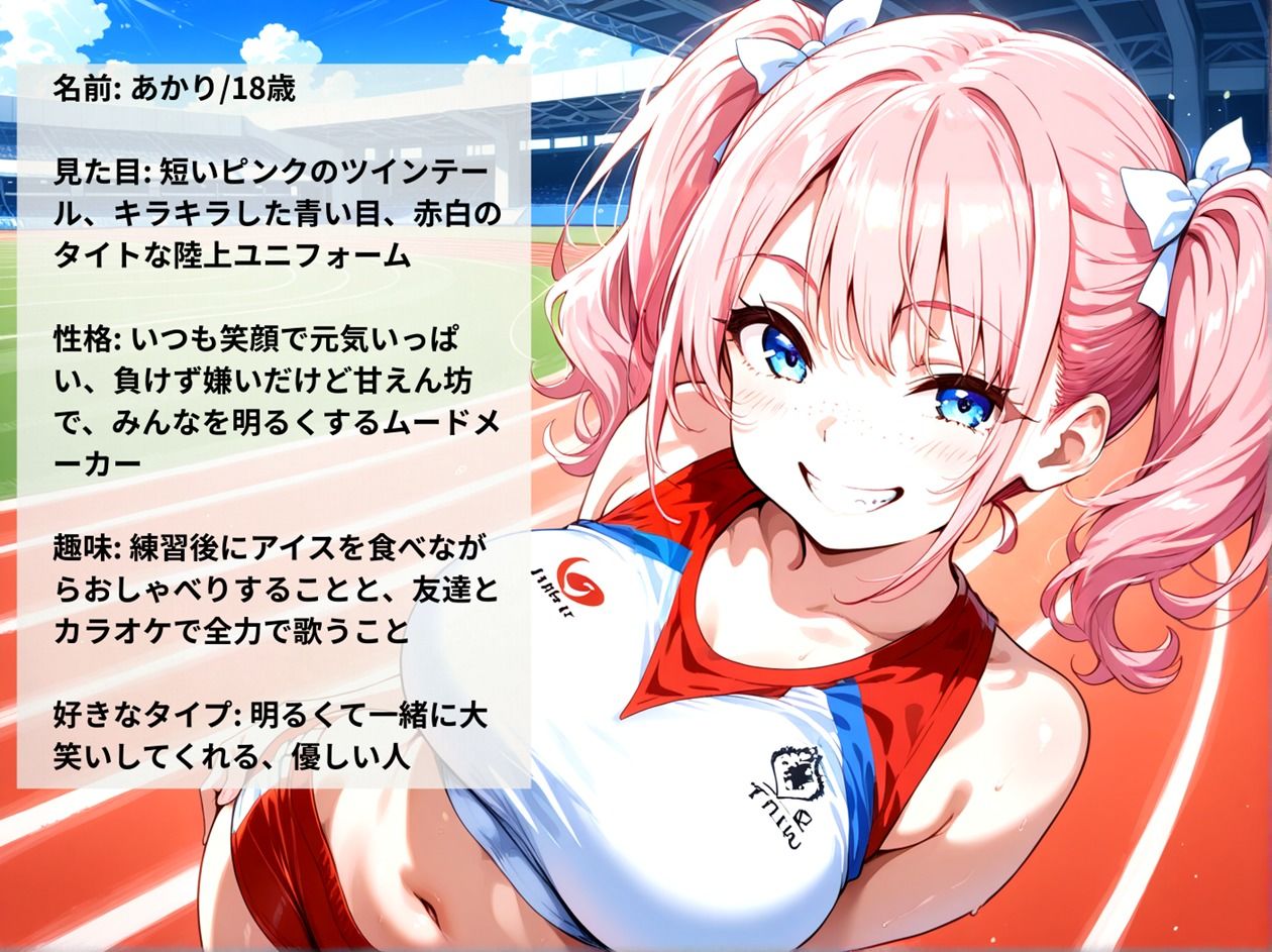 巨乳陸上部員3大エースをハメまくった極秘映像 - サンプル画像 1