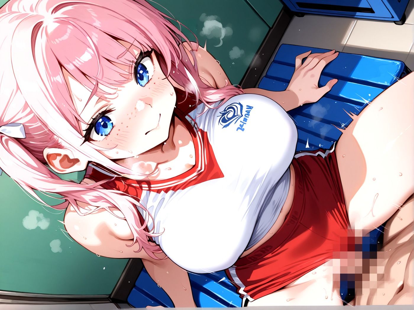 巨乳陸上部員3大エースをハメまくった極秘映像 - サンプル画像 2