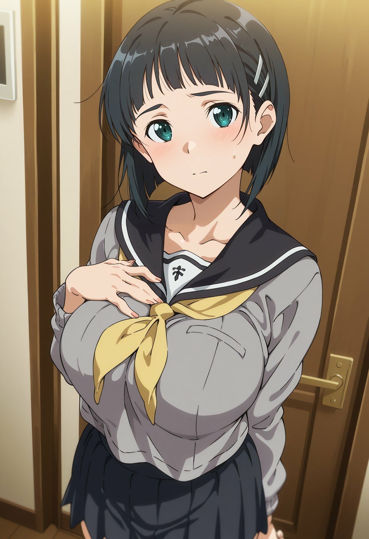 桐ヶ谷〇葉コスプレの爆乳女の子の風俗2 - サンプル画像 1