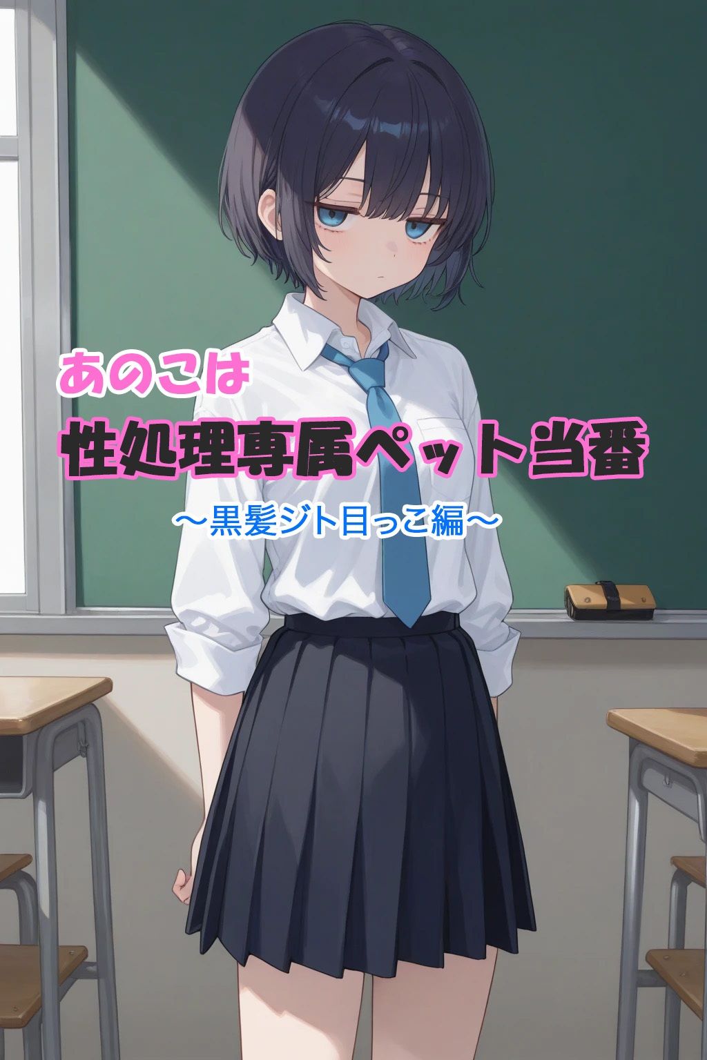 あのこは性処理専属ペット当番  〜黒髪ジト目っこ編〜 - サンプル画像 1