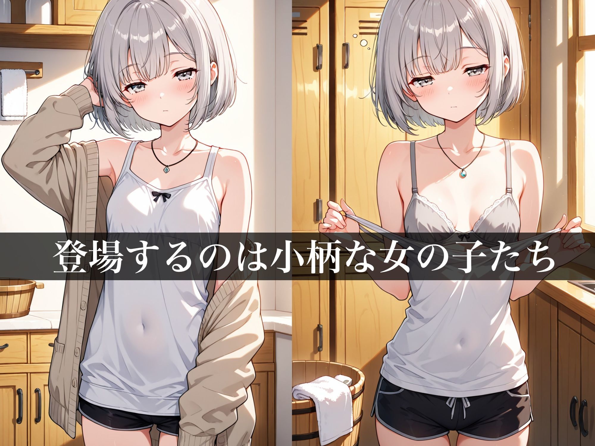 ふたなりサンドイッチミニ〜温泉編〜 - サンプル画像 3