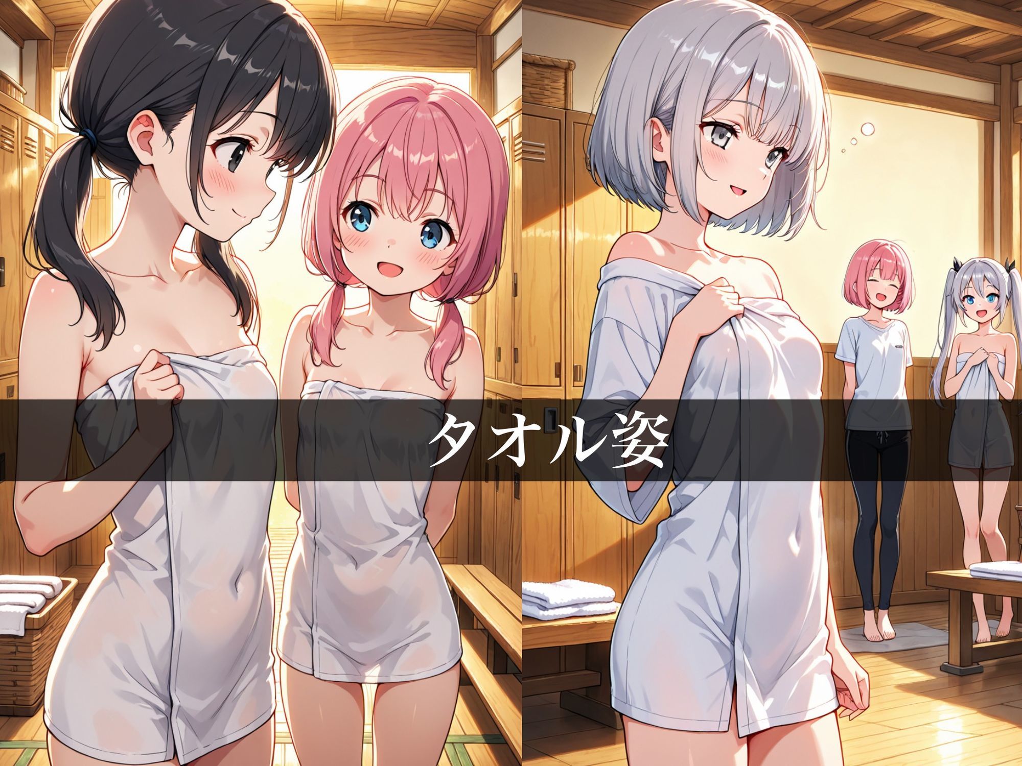 ふたなりサンドイッチミニ〜温泉編〜 - サンプル画像 4