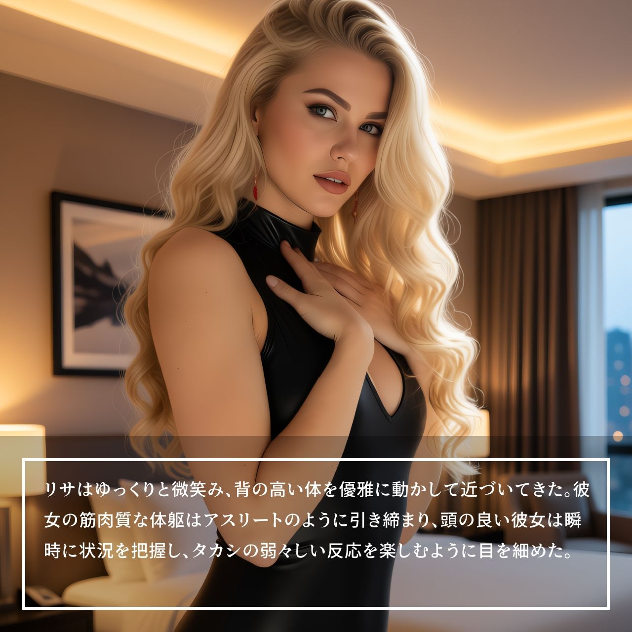 海外出張先のホテルでムチムチのボンテージ姿のお姉さんに強●射精させられた僕【オムニバス2】 - サンプル画像 1