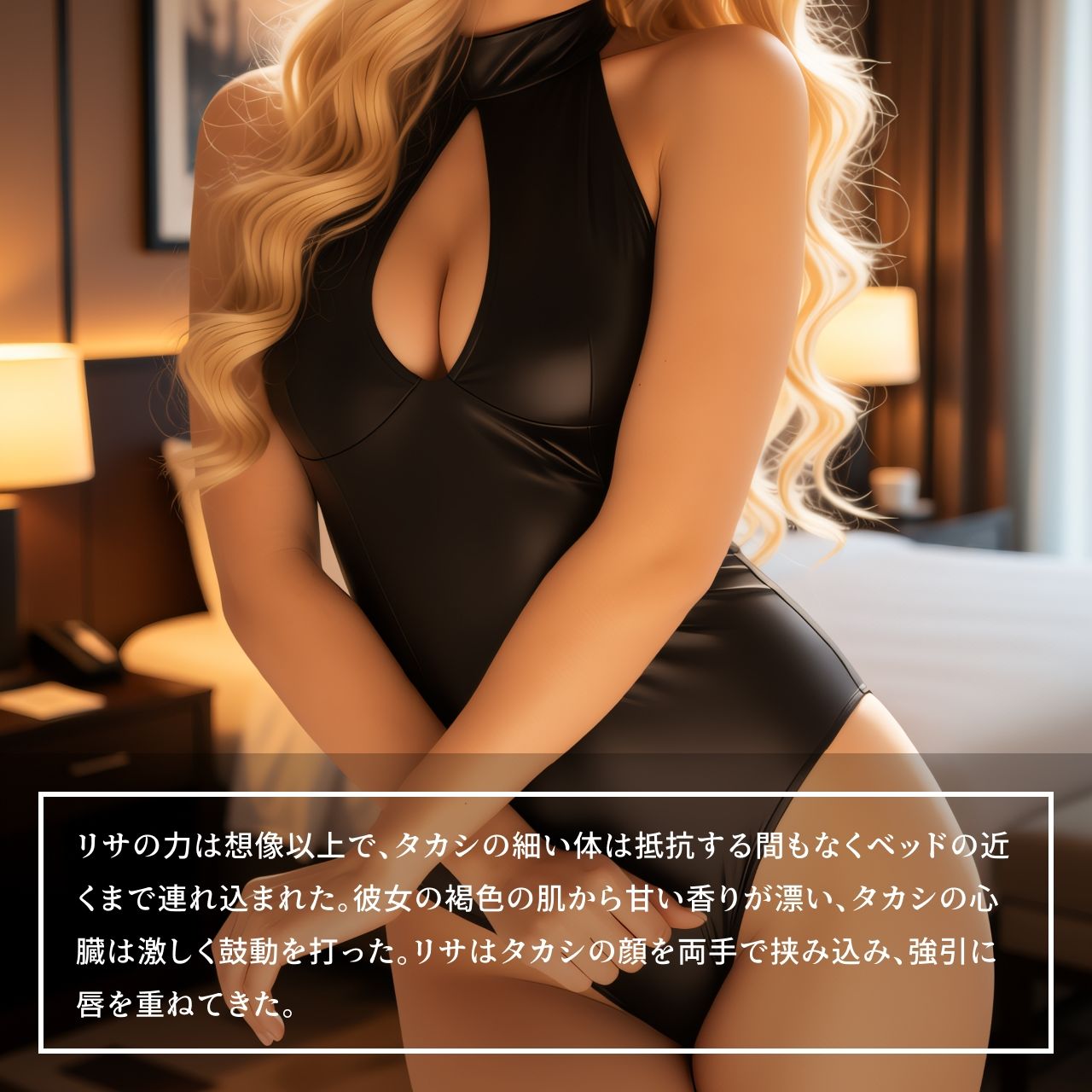 海外出張先のホテルでムチムチのボンテージ姿のお姉さんに強●射精させられた僕【オムニバス2】 - サンプル画像 2