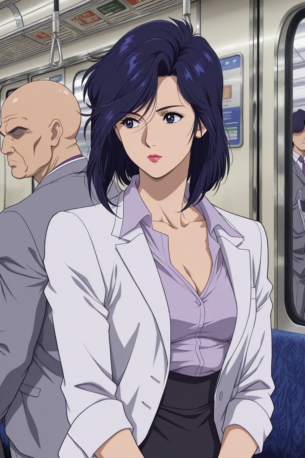 痴〇電車に堕ちた敏腕刑事 冴子 - サンプル画像 3