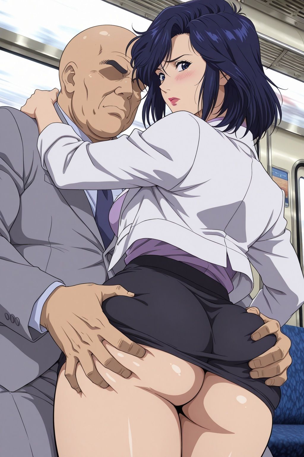 痴〇電車に堕ちた敏腕刑事 冴子 - サンプル画像 4