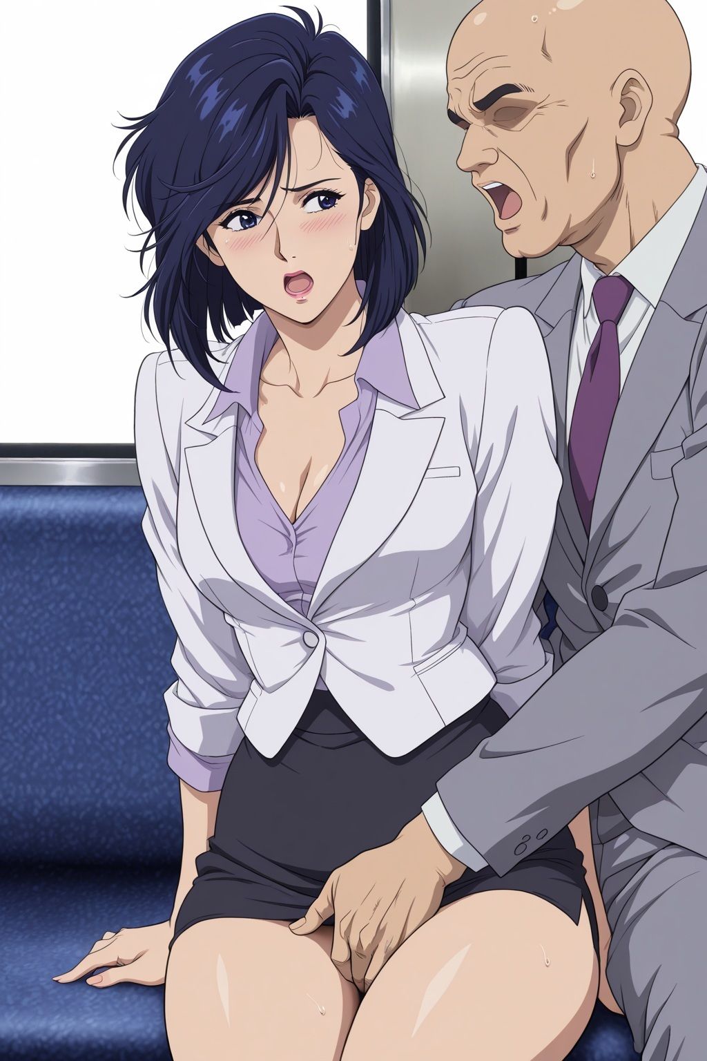 痴〇電車に堕ちた敏腕刑事 冴子 - サンプル画像 6