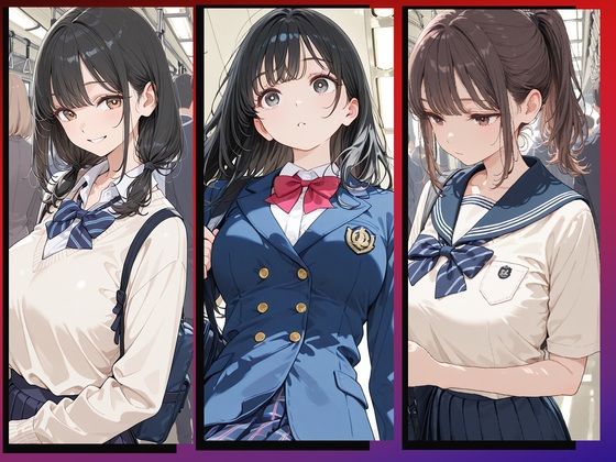 6番車両は痴●専用車両 - サンプル画像 1