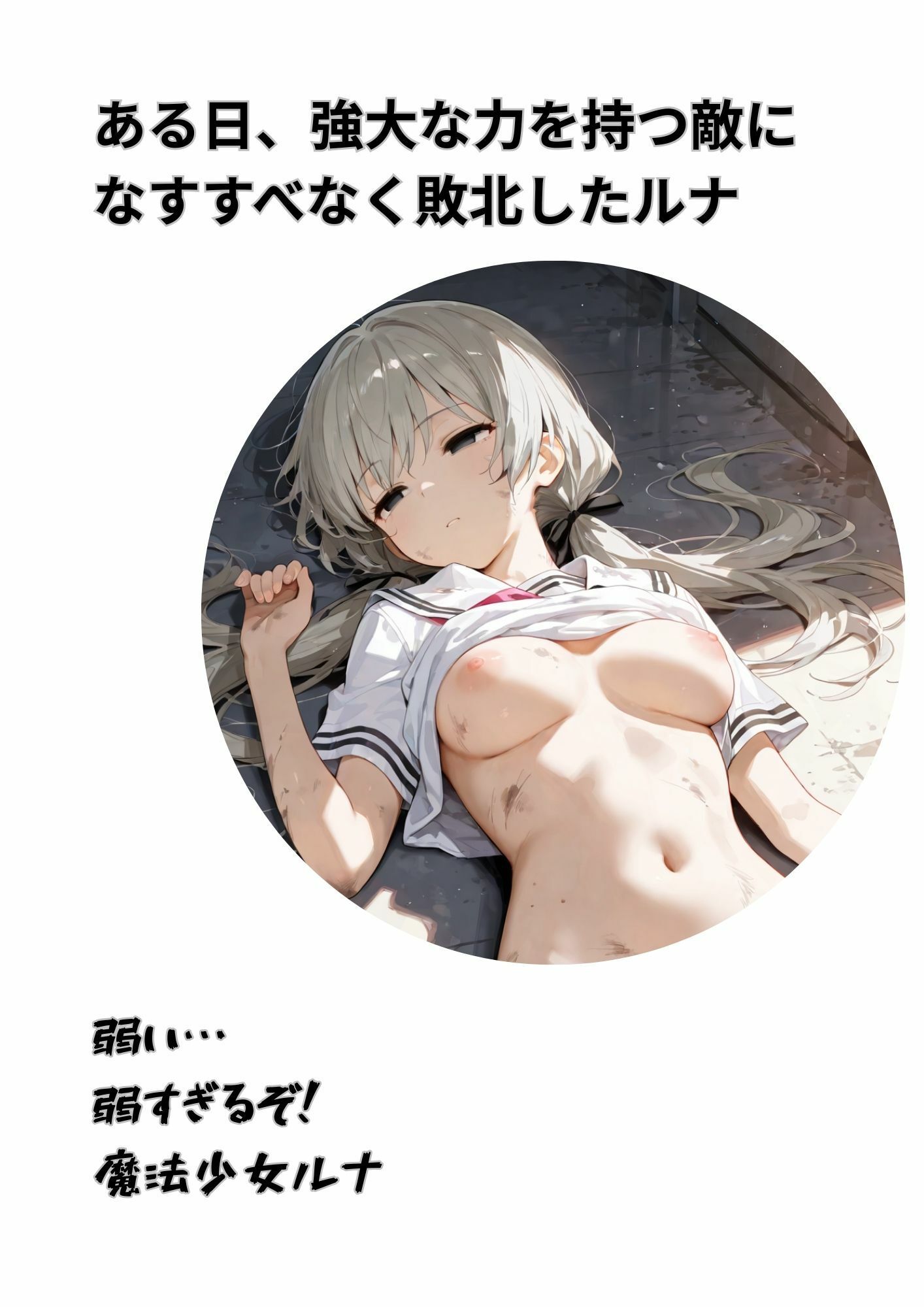 魔法少女 月城ルナ Episode1 ― 覚醒、そして初捕縛改造 ― - サンプル画像 5