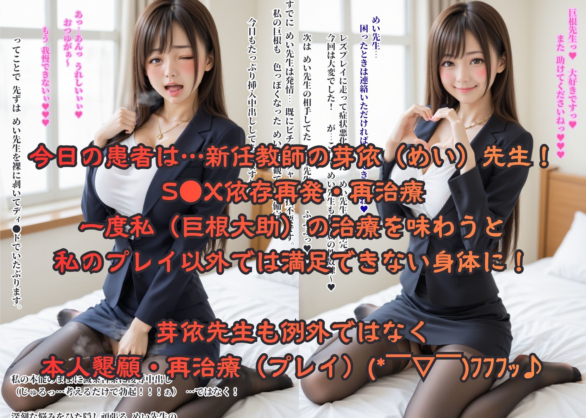 グラビア 名門女子校の悩める女子校生マル秘治療大作戦（教師編）  その後の芽依先生 - サンプル画像 1