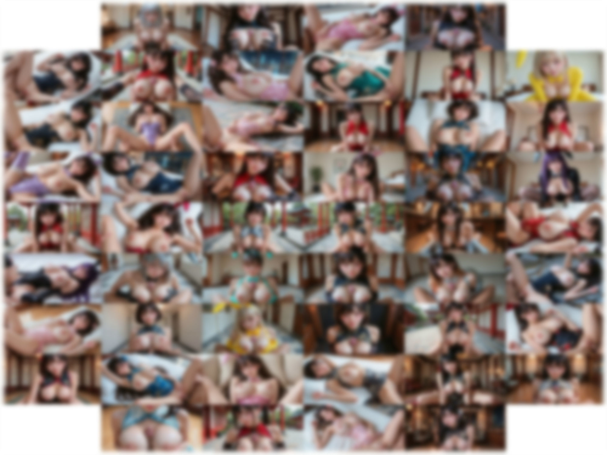 JKコスプレSEX バニーガール＆チャイナ - サンプル画像 9