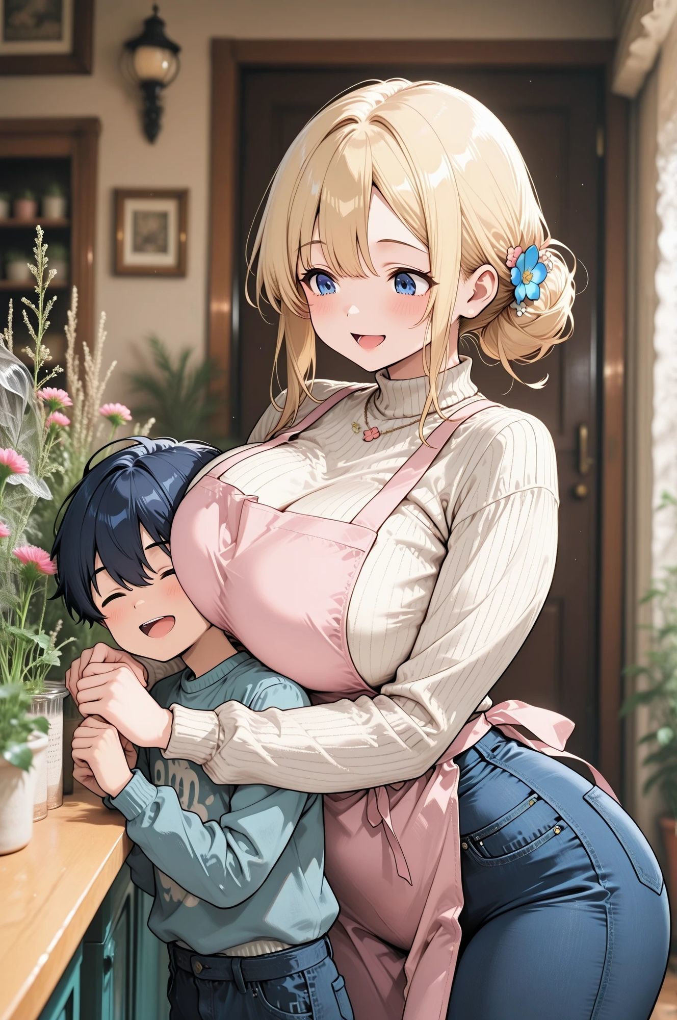 子供好きなお姉さんのあまあまエッチなスキンシップ - サンプル画像 2