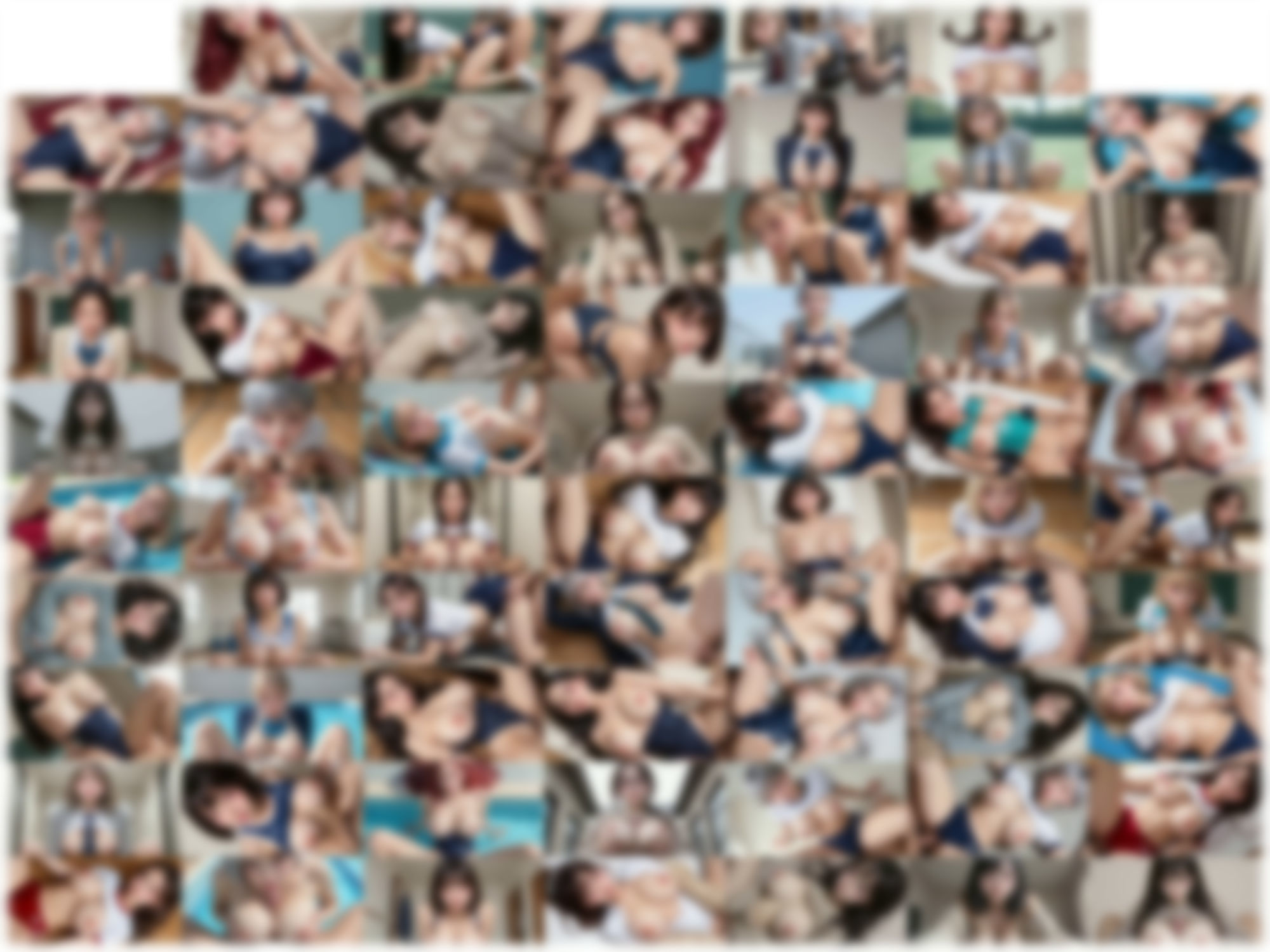 美少女JKコスプレ 〜制服＆スクール水 etc.〜 - サンプル画像 9