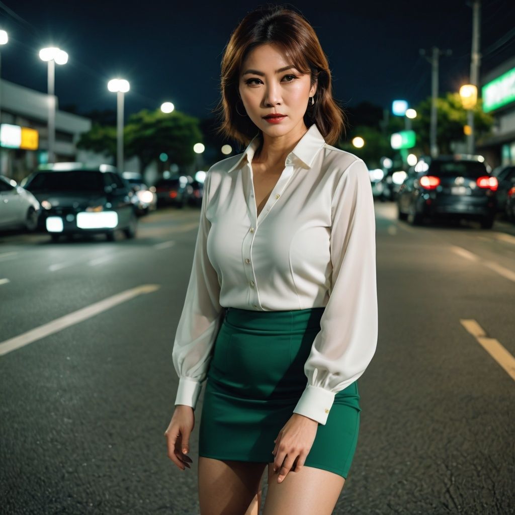 セクシーな親戚のおばさんが遊びに来た - サンプル画像 9