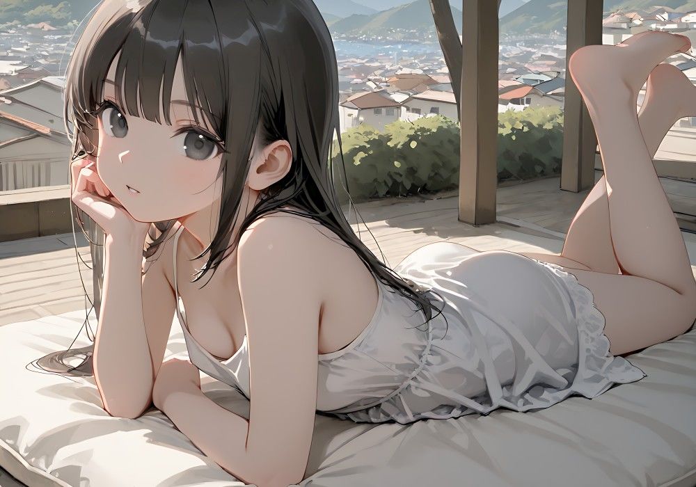 瀬戸内おもらし紀行 〜ノスタルジックな坂道で決壊する秘密の絶頂【放尿 × （ひかがみ＋極尻）】全500枚収録〜 - サンプル画像 4