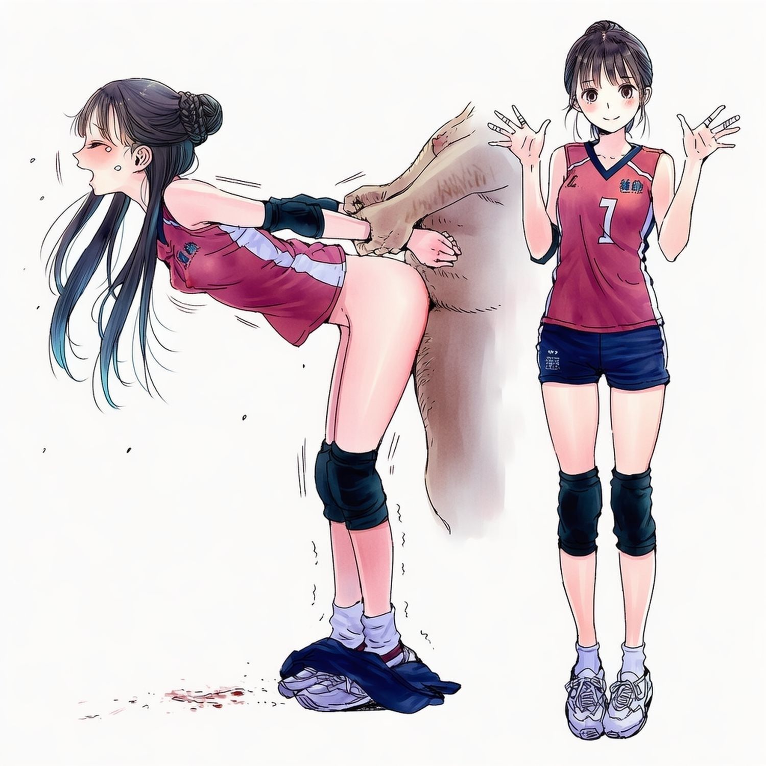 パパ活で処女を散らした部活動の女の子 - サンプル画像 10