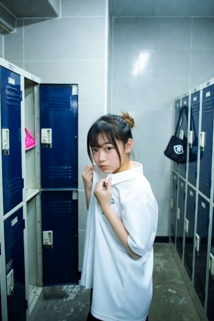 ちっぱい動画 vol.3 女子校生更衣室編 - サンプル画像 5