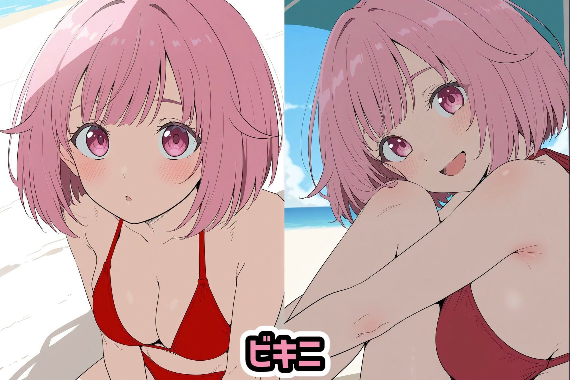 鳳〇む ビキニイラスト集【全217枚】 - サンプル画像 2