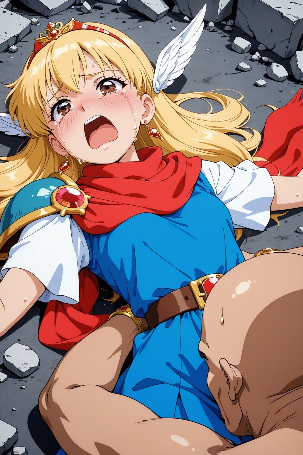 襲われたマジカルプリンセス ロストバージン孕ませSEX - サンプル画像 3