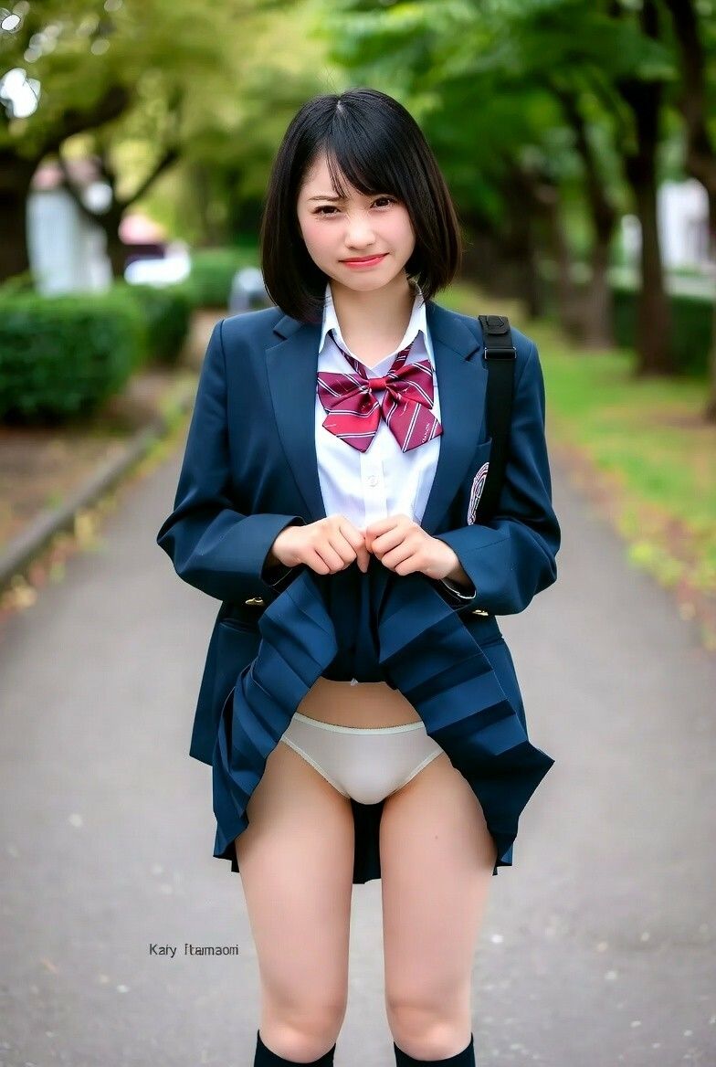 嫌な顔されながらおぱんつ見せてくれるJK - サンプル画像 3