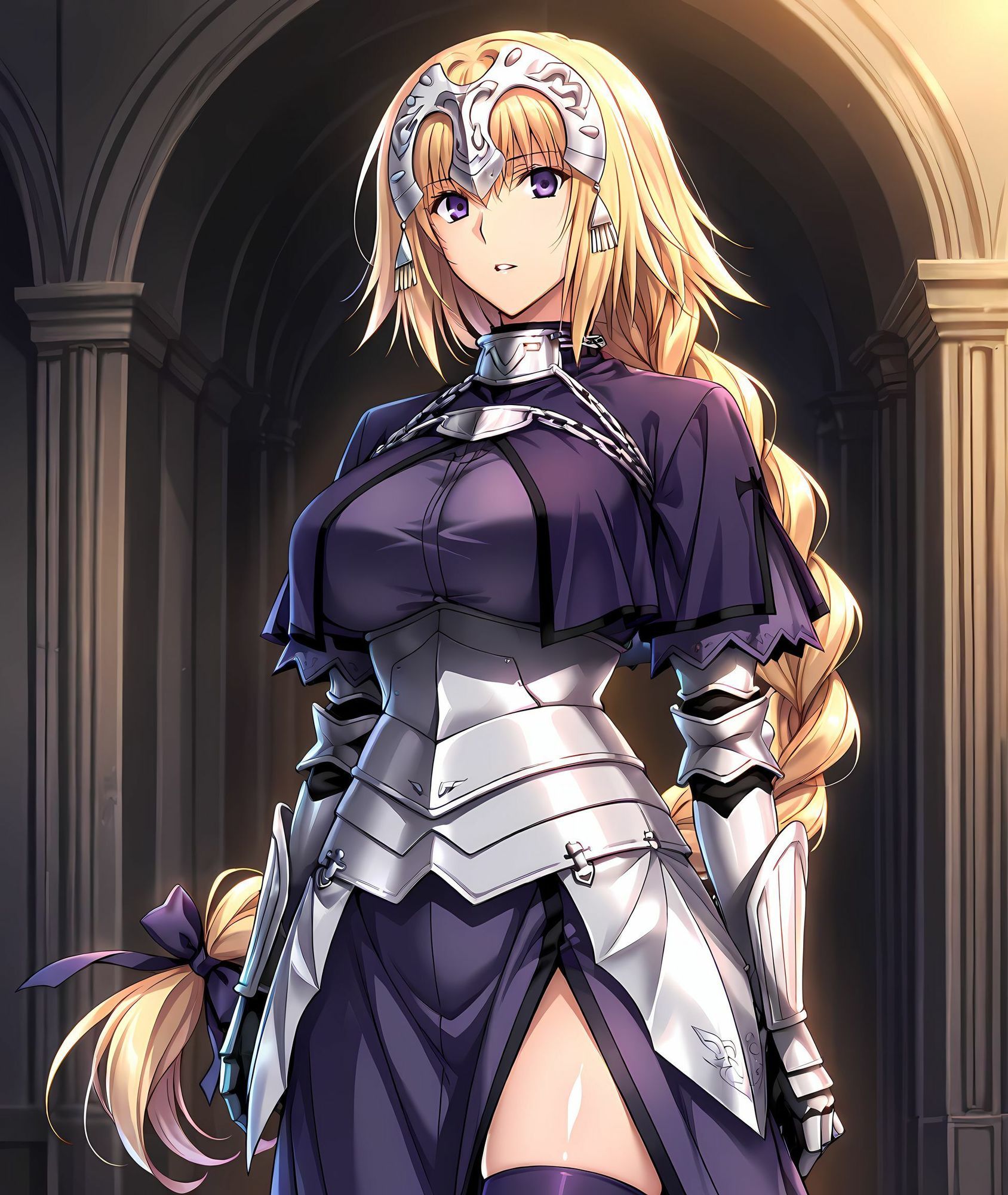 ジャンヌ洗脳丸呑み悪堕ち〜淫魔化ドスケベ交尾〜 - サンプル画像 2