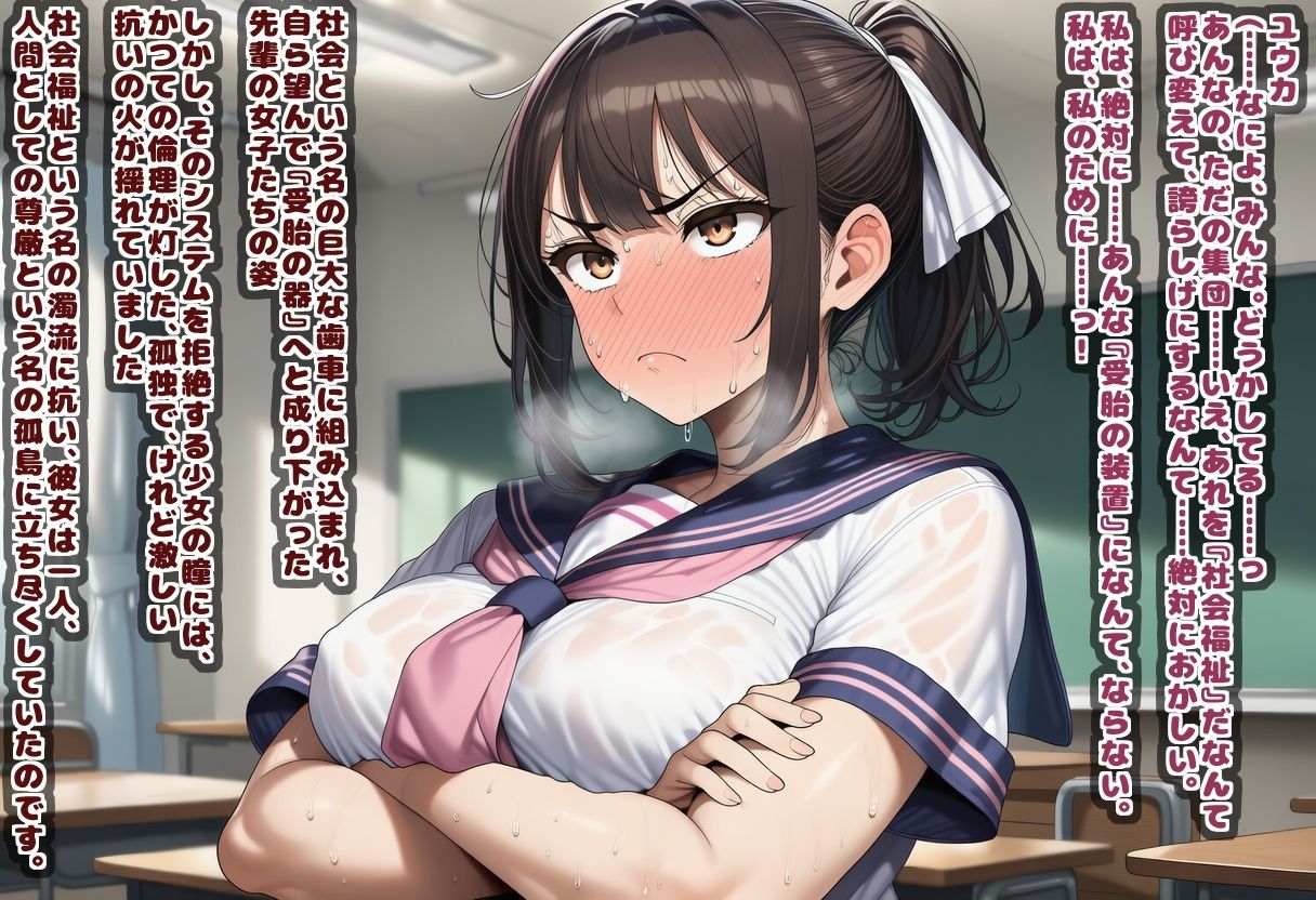 それイケ！プレス部〜少子化対策で種付けプレスが常識化した女子たち〜 - サンプル画像 8