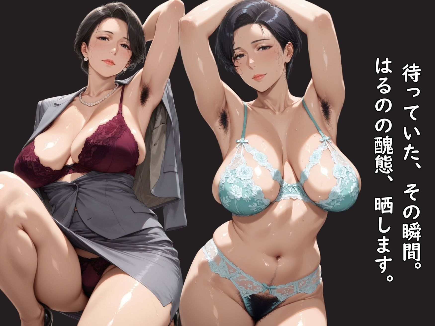 【3部作】サレ妻熟女はるの｜スカトロ編 - サンプル画像 1