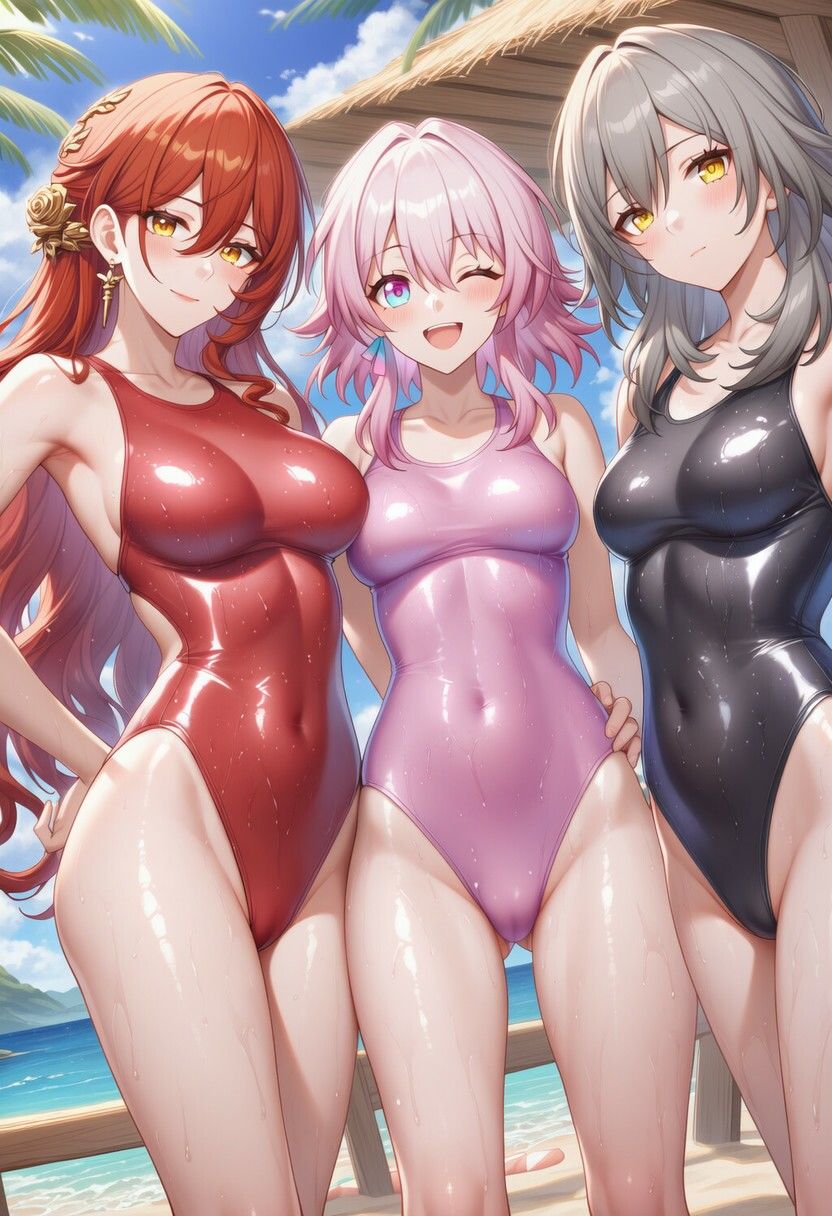 ハイレグフェチのための画集〜スター〇イル編〜 - サンプル画像 9