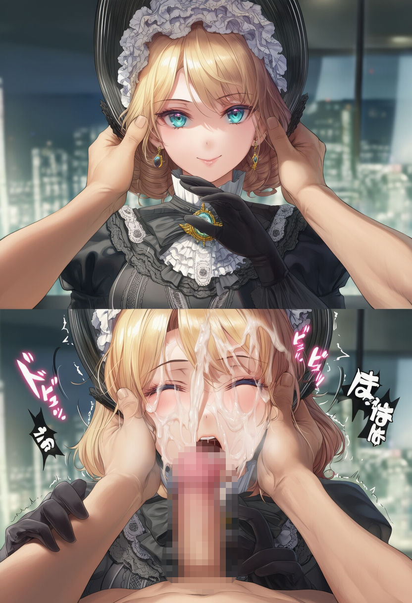 ゴシック〇リィタ様にぶっかけ射精 ver.M - サンプル画像 5