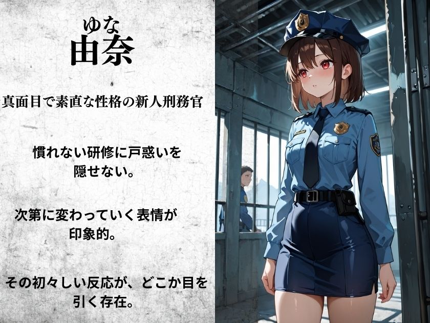 新人女性刑務官の極秘研修記録 - サンプル画像 1