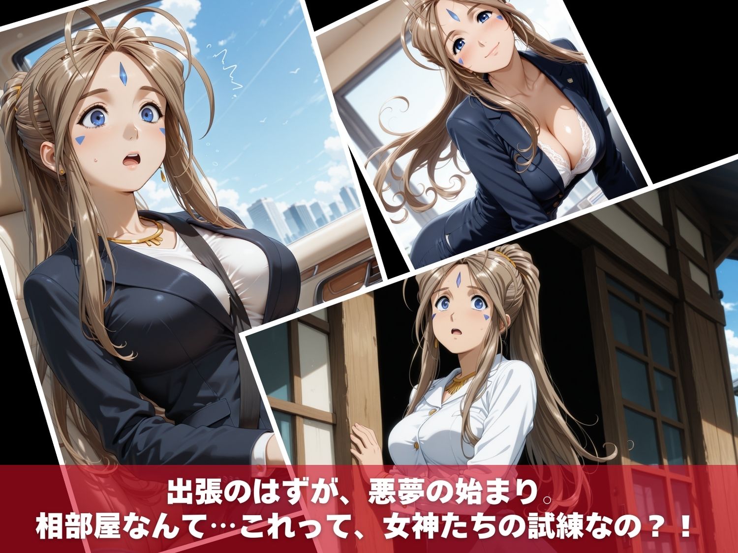 ああっ女神たちの恥辱温泉旅館 〜キモおじの孕ませ計画〜 - サンプル画像 1