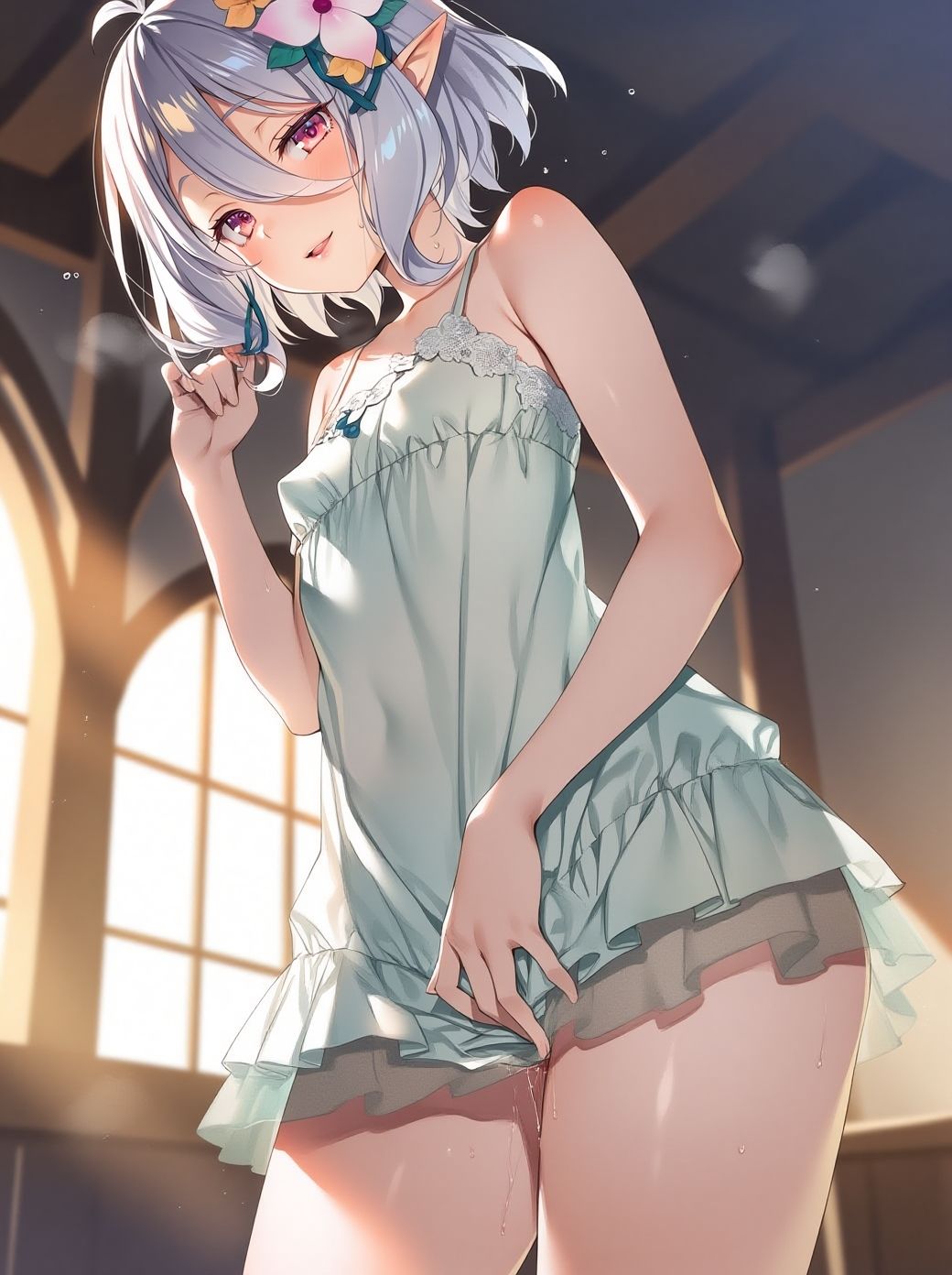 プリンセスniコネクト？美食殿暴食祭ホワイトソースがけフランクフルト躍喰い - サンプル画像 3