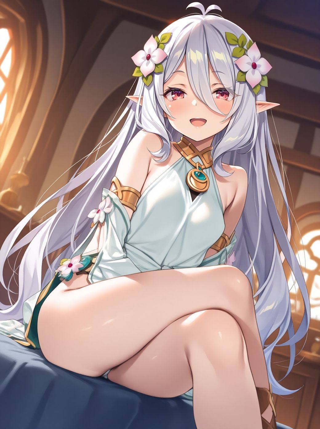 プリンセスniコネクト？美食殿暴食祭ホワイトソースがけフランクフルト躍喰い - サンプル画像 9