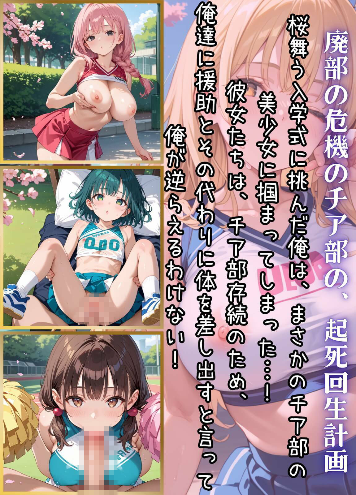 大ピンチチア部の起死回生計画！【厳選490枚】 - サンプル画像 1