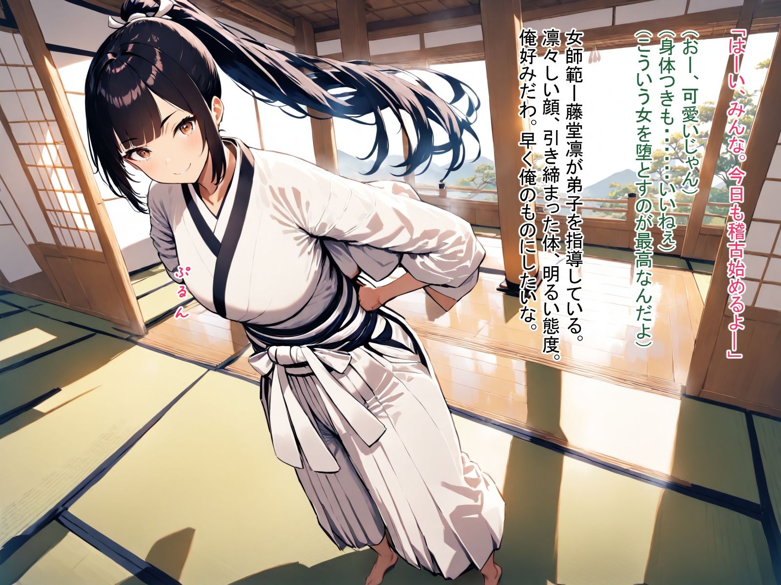 道場破リ〜古武術師範・藤堂凛 編〜 - サンプル画像 1