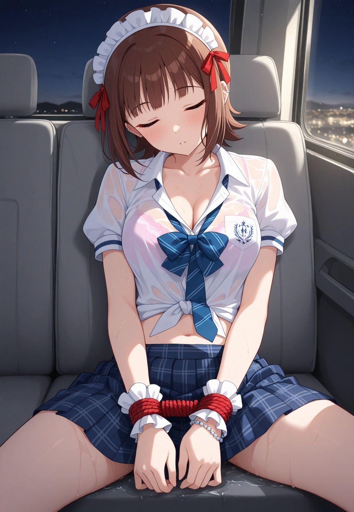 推しアイドルが闇ファンに拉致されて調教ループで脳イキ完堕ち孕ませ記録www ア〇ドルマスター - サンプル画像 1