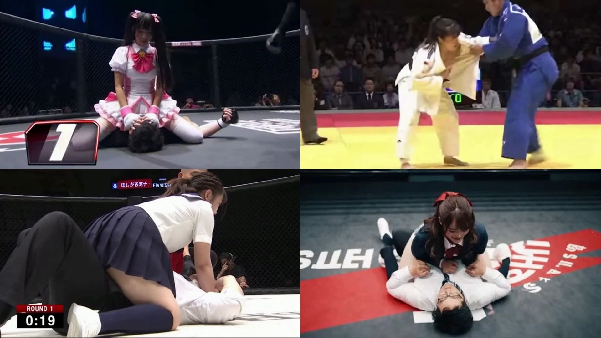 【闘う筋肉女子】男女混合異種格闘技戦 BreakFights vol.1 - サンプル画像 1