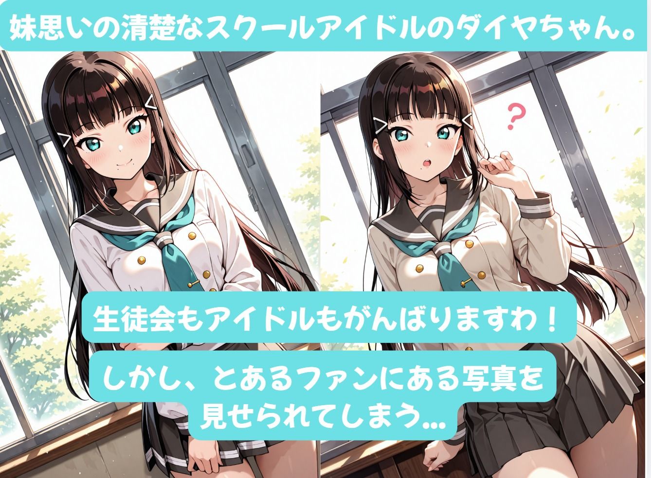 ダイヤちゃんとイチャラブえっち！Plus！わたくしが貴方だけの女に堕ちるまで - サンプル画像 2