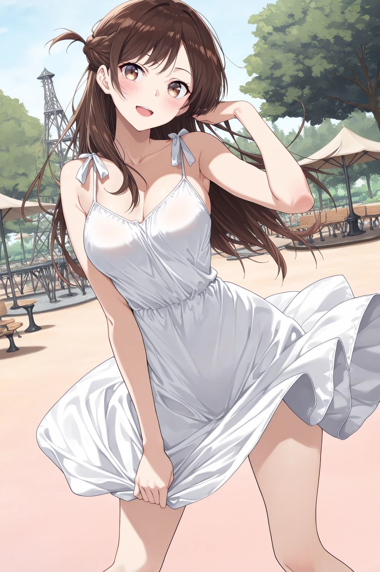 AIイラストCG集127  彼〇お借りします  水〇千鶴 - サンプル画像 1